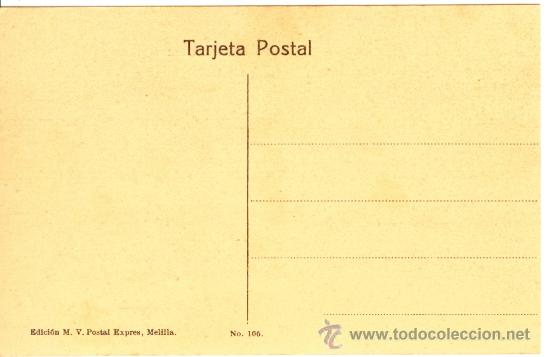 Postales: Melilla - Postal Calle del General Chacet - Foto 2