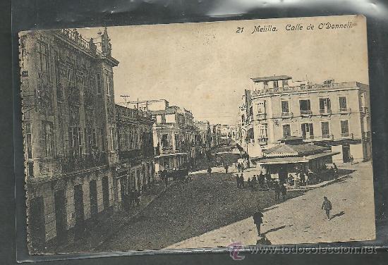 Postales: MELILLA CALLE DE ODONNELL - Foto 1