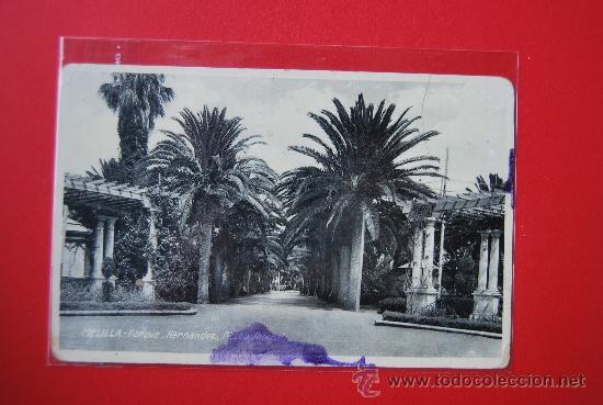 Postales: POSTAL DE MELILLA: PARQUE HERNANDEZ - Foto 1