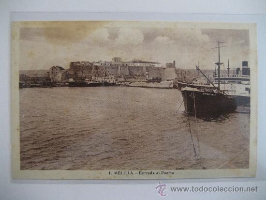 Postales: ANTIGUA POSTAL MELILLA - Foto 2