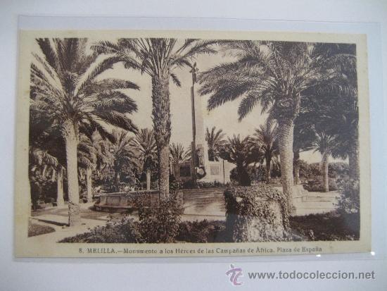 Postales: ANTIGUA POSTAL MELILLA - Foto 1