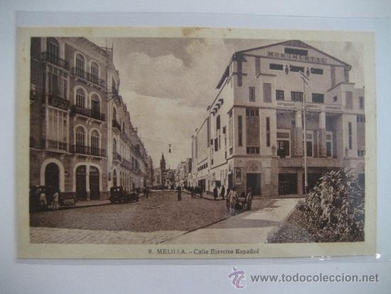Postales: ANTIGUA POSTAL MELILLA - Foto 1
