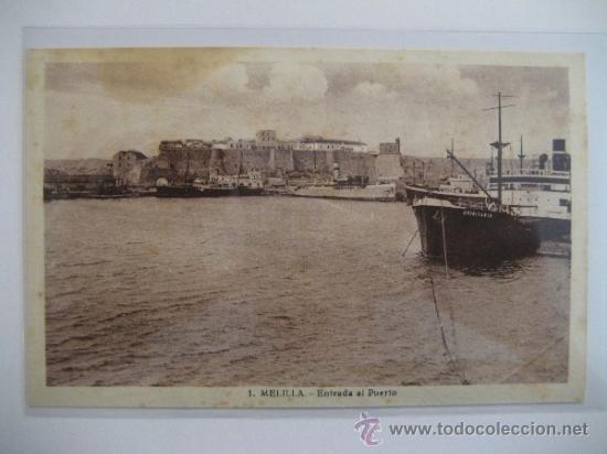 Postales: ANTIGUA POSTAL MELILLA - Foto 1