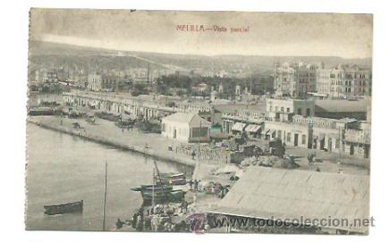 Postales: Melilla. Vista Parcial. 1918 - Foto 1