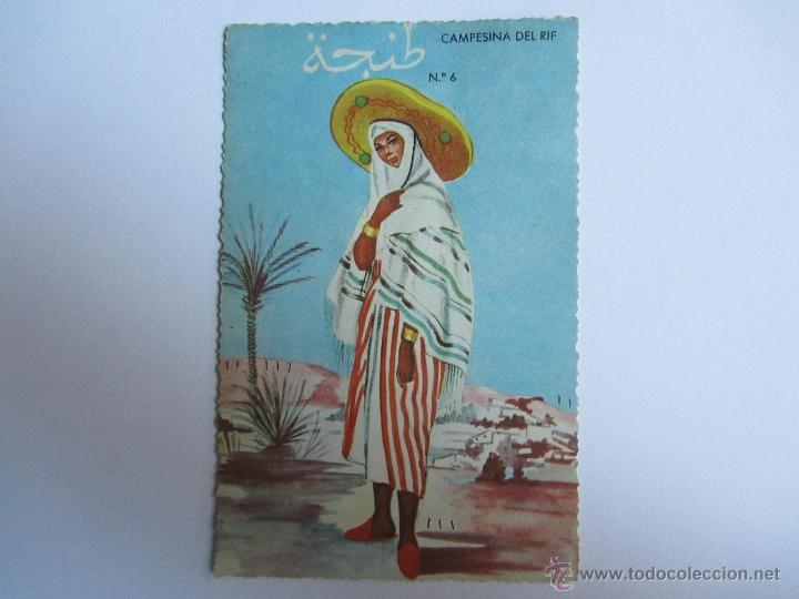 Postales: Postal de Campesina del Rif. N&ordm;6. Ediciones E. P. Rosette. Circulada - Foto 1