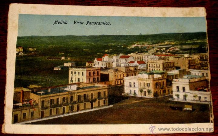Postales: ANTIGUA POSTAL DE MELILLA - NO CIRCULADA - ESCRITA - Foto 1