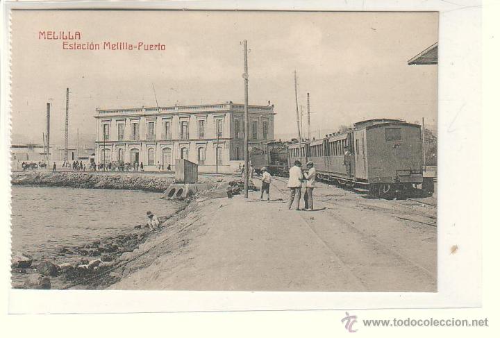 Postales: MELILLA.- ESTACI&Oacute;N MELILLA PUERTO - Foto 1