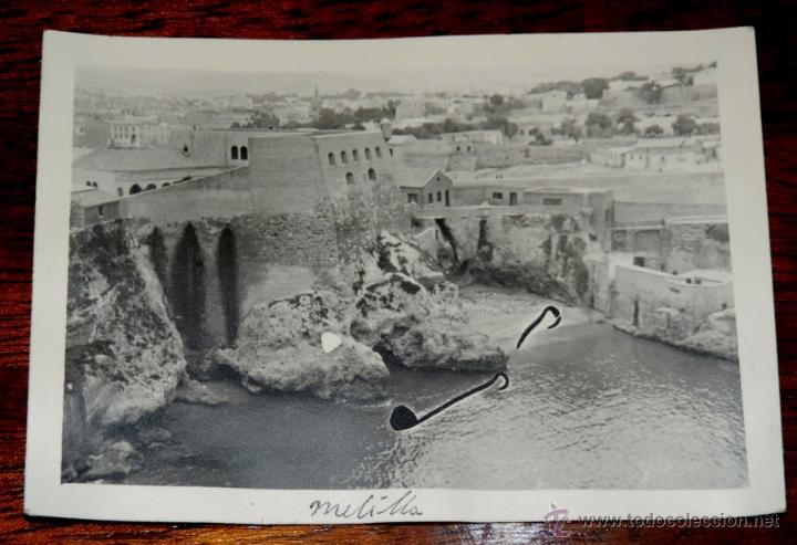 Postales: FOTOGRAFIA DE MELILLA, MIDE 10 X 7 CMS. - Foto 1