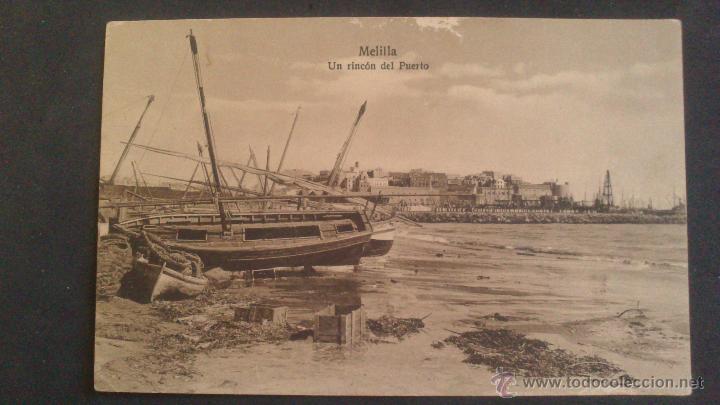 Postales: MELILLA, UN RINCON DEL PUERTO - Foto 1