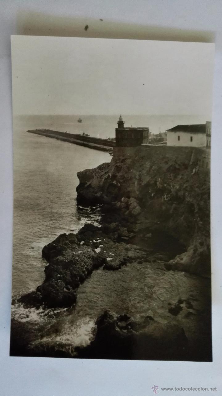 Postales: ANTIGUA POSTAL, MELILLA - EL FARO - Foto 1