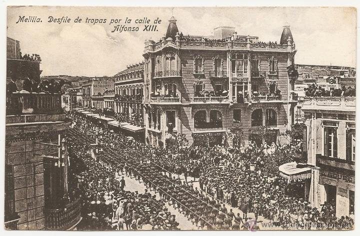 Postales: Melilla. Desfile - Foto 1