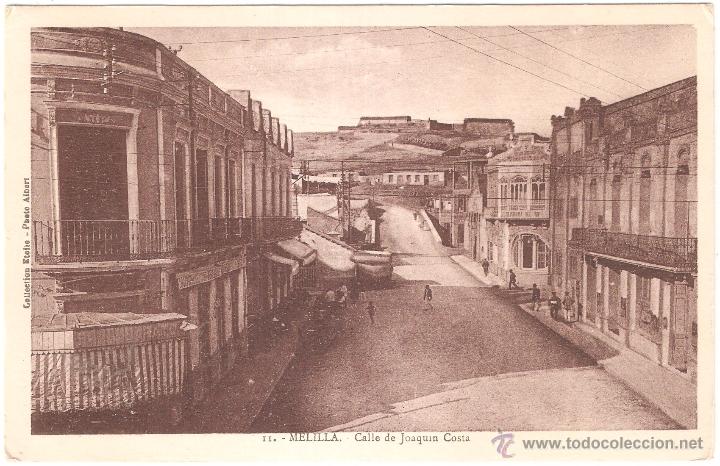 Postales: MELILLA CALLE DE JOAQUIN COSTA - Foto 1