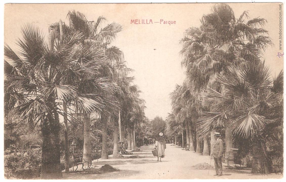 Postales: Melilla Parque 1920, Buen estado - Foto 1