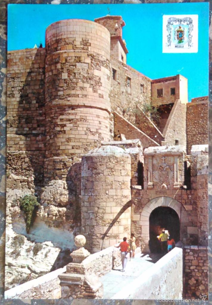 Postales: MELILLA - PUERTA DE SANTIAGO - Foto 1
