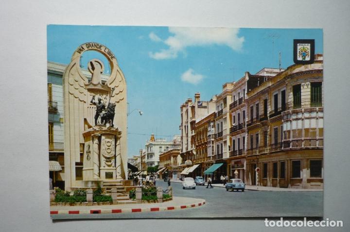Postales: postal melilla monumento y av,generalisimo - Foto 1