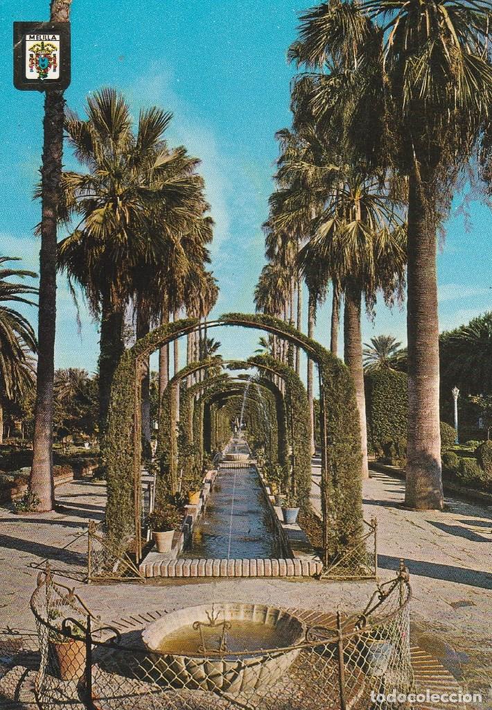 Postales: N&ordm; 29199 POSTAL MELILLA PARQUE DE HERNANDEZ - Foto 1