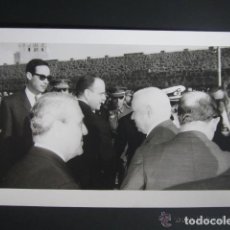 Postales: FOTO POSTAL MELILLA. VISITA DE GENERALES MILITARES. AÑO 1966. MINISTRO MANUEL FRAGA. . Lote 81424800