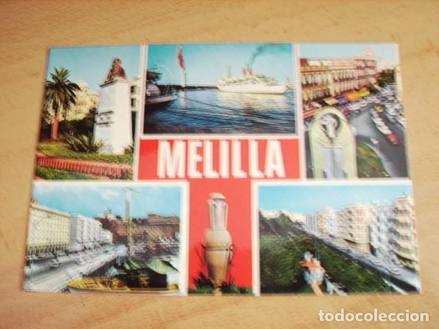 Postales: MELILLA  -- VISTA PARCIAL - Foto 1
