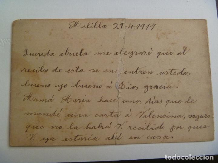 Postales: POSTAL DE MELILLA . 1917 - Foto 2