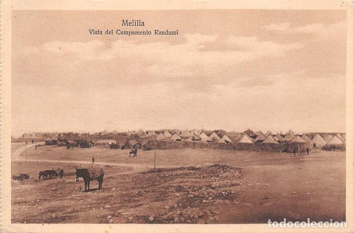 Postales: MELILLA.- VISTA DEL CAMPAMENTO DE KANDASSI - Foto 1