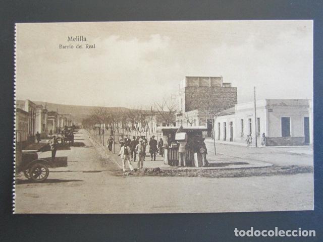 Postales: POSTAL MELILLA. BARRIO DEL REAL. - Foto 1