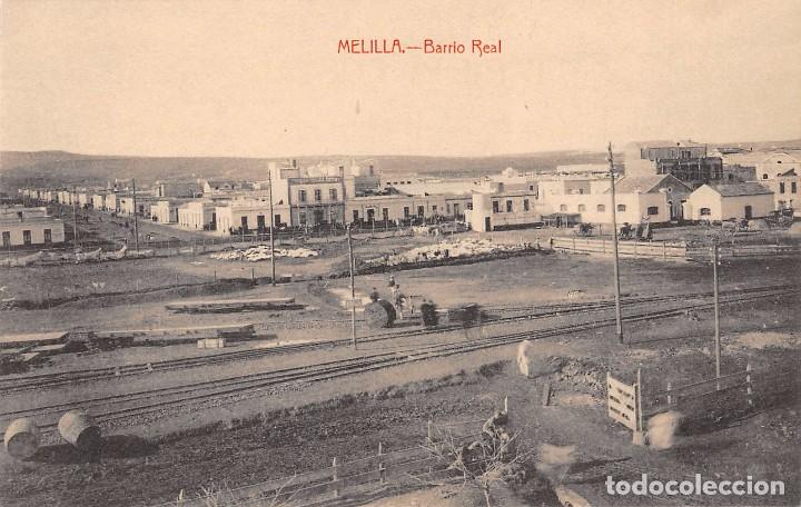 Postales: MELILL.- BARRIO REAL - Foto 1
