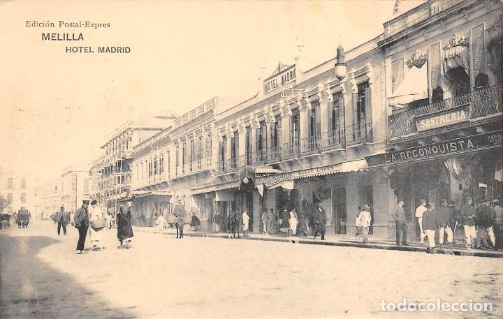 Postales: MELILLA.- HOTEL MADRID - Foto 1