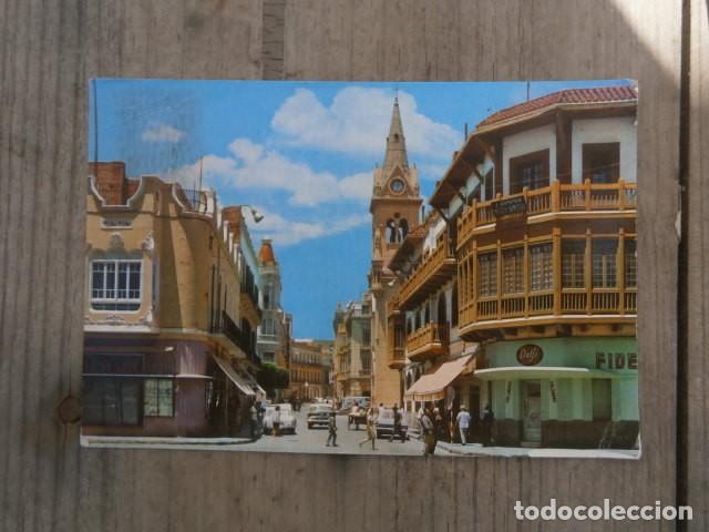 Postales: Postal melilla, calles ejercito espa&ntilde;ol y lopez moreno - Foto 1