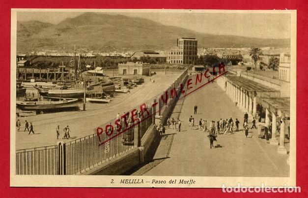 Postales: POSTAL MELILLA, PASEO DEL MUELLE, P88976 - Foto 1