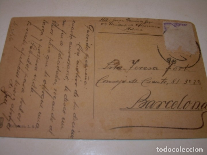 Postales: ANTIGUA POSTAL....MELILLA. - Foto 3