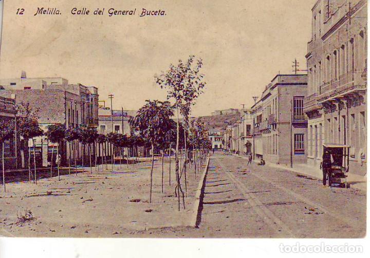 Postales: MELILLA  CALLE DEL GENERAL BUCETA - Foto 1
