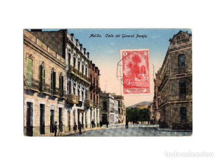 Postales: MELILLA.- CALLE DEL GENERAL PAREJA. - Foto 1