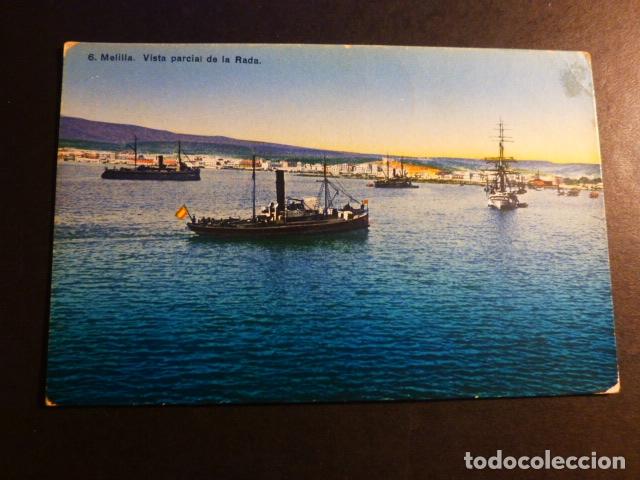 Postales: MELILLA VISTA PARCIAL DE LA RADA - Foto 1