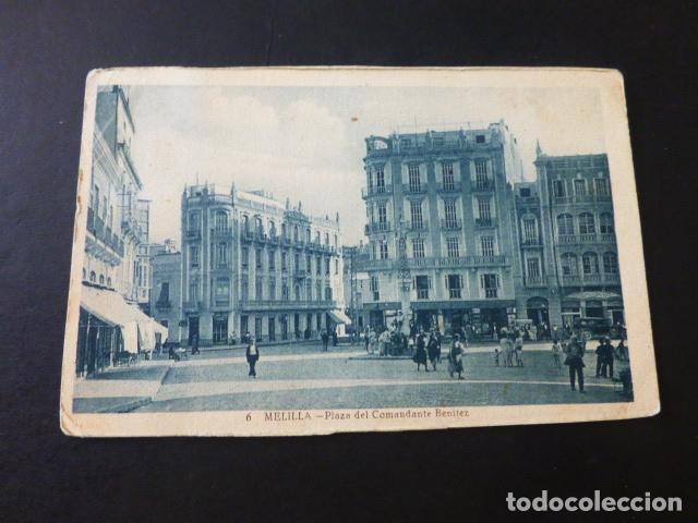 Postales: MELILLA PLAZA DEL COMANDANTE BENITEZ - Foto 1