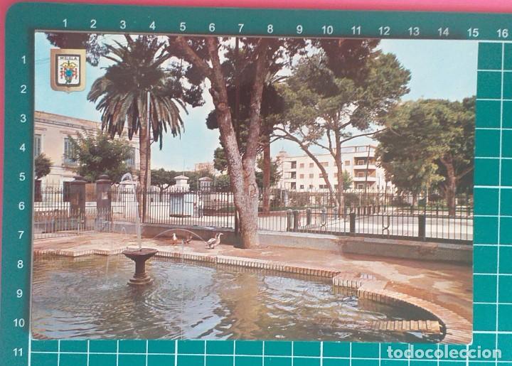 Postales: POSTAL SIN USO - MELILLA - RINCON DEL PARQUE HERNANDEZ - Foto 1
