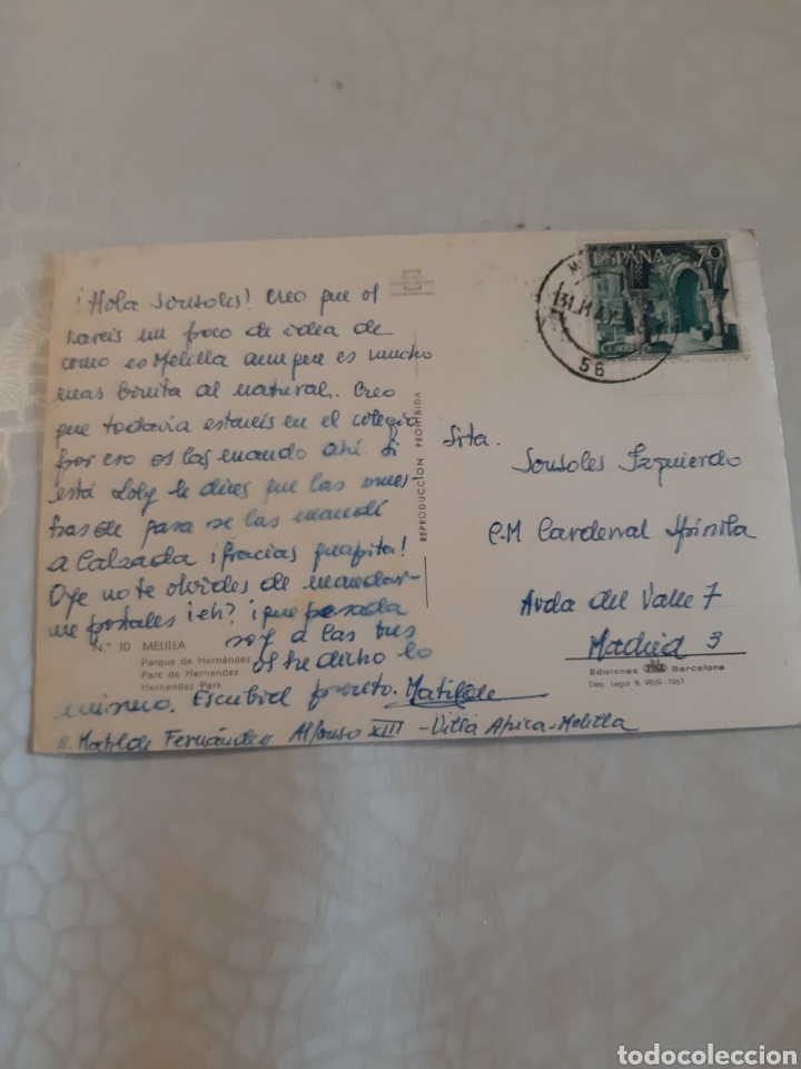 Postales: MELILLA EDICIONES ESCUDO ORO 10 - Foto 2