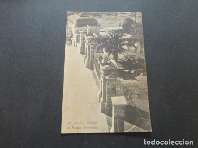 Postales: MELILLA ENTRADA AL PARQUE HERNANDEZ - Foto 1
