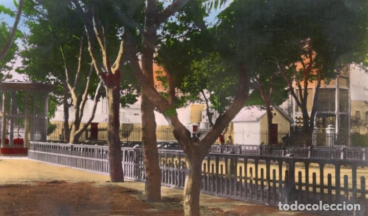 Postales: melilla. 2 detale del parque hern&aacute;ndez. coloreada. albert - Foto 1