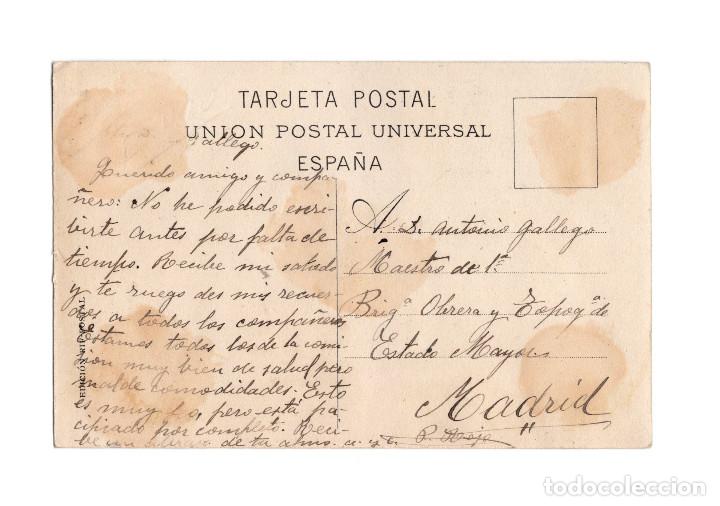 Postales: MELILLA.- ACORAZADO PELAYO. - Foto 2