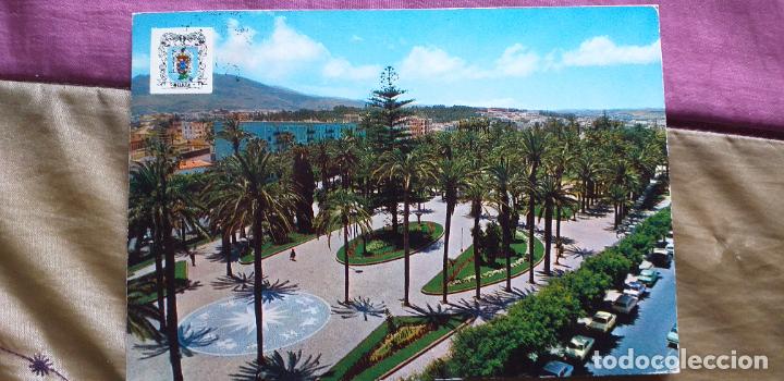 Postales: MELILLA-V43-CIRCULADA-PARQUE DE HERNANDEZ - Foto 1