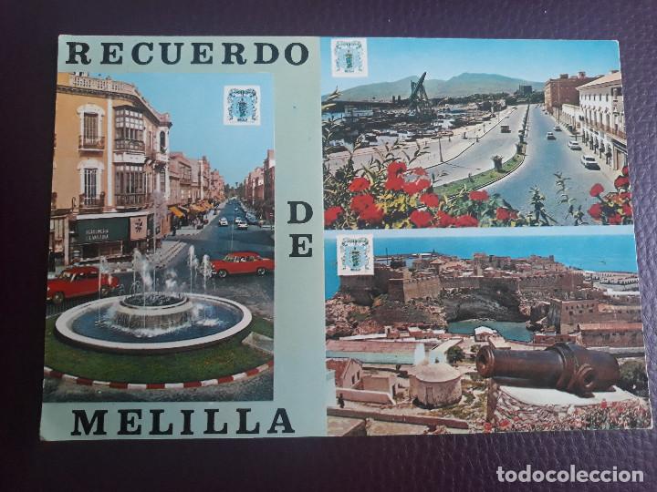 Postales: Recuerdo de Melilla -- 1973 - Foto 1
