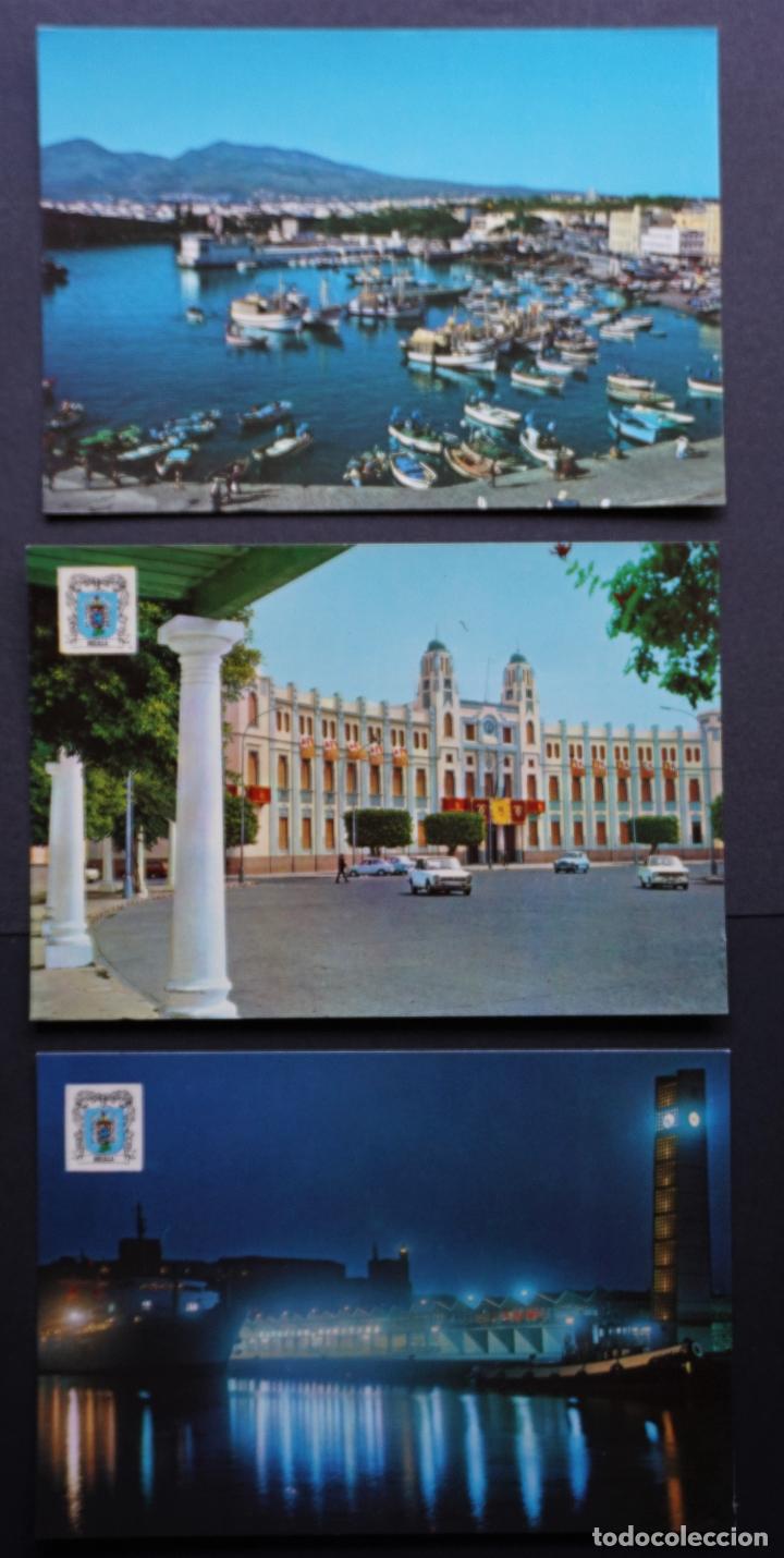 Postales: Melilla, 3 postales sin circular de los a&ntilde;os 60 - Foto 1