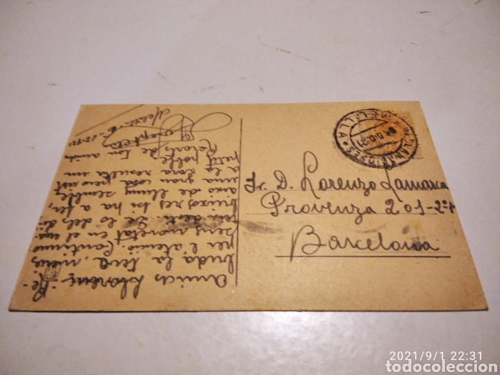 Postales: Postal antigua 1921 &Aacute;rabe - Foto 2