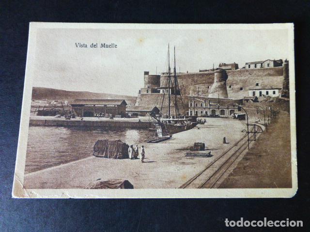 Postales: MELILLA VISTA DEL MUELLE - Foto 1