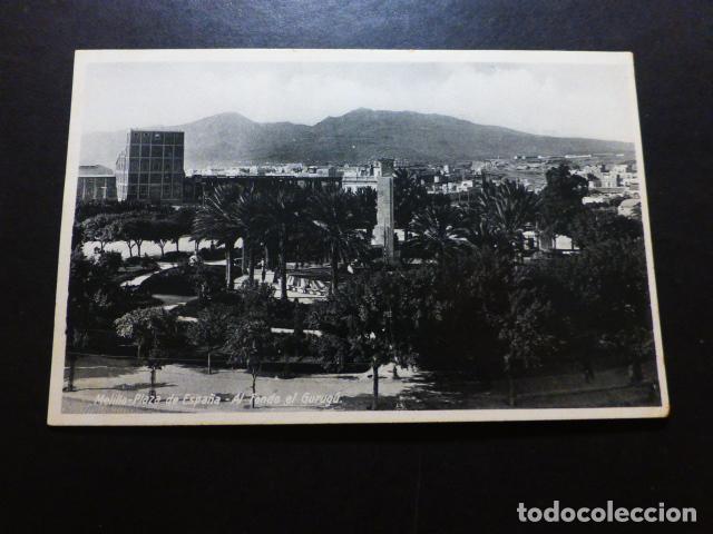 Postales: MELILLA PLAZA DE ESPA&Ntilde;A - Foto 1