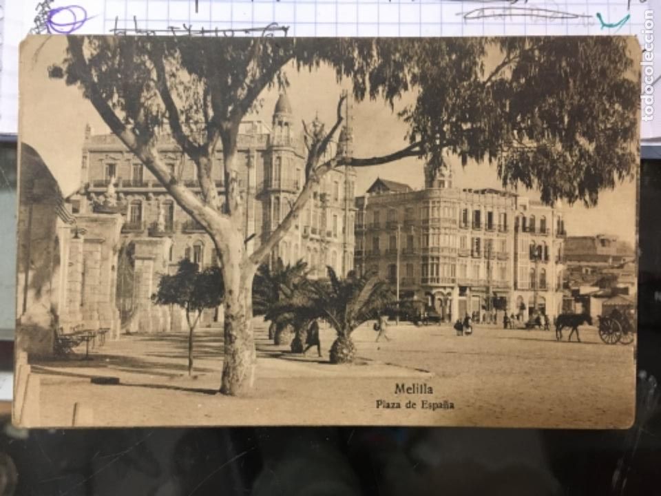 Postales: Melilla. Plaza de Espa&ntilde;a - Foto 1