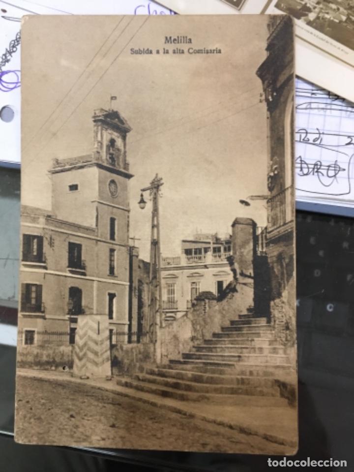 Postales: Melilla. Subida a la alta comisaria - Foto 1