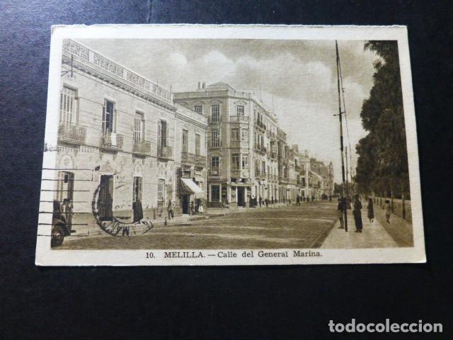 Postales: MELILLA CALLE GENERAL MARINA - Foto 1