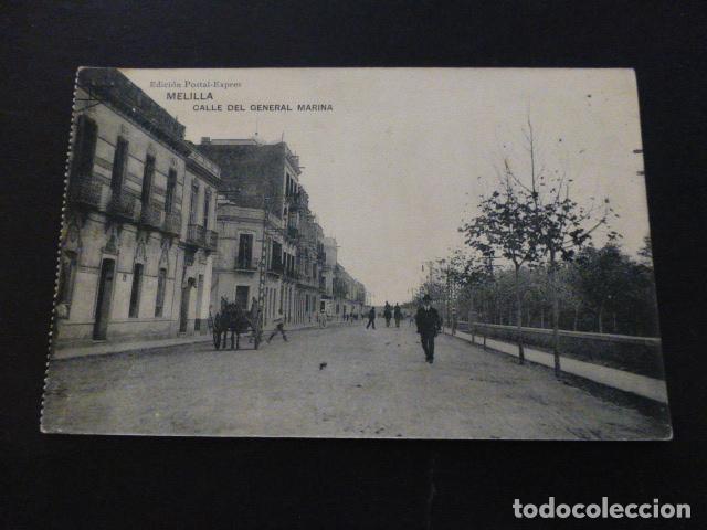 Postales: MELILLA PASEO DEL GENERAL MARINA - Foto 1