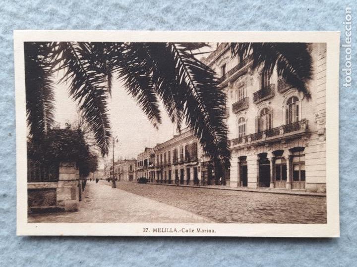 Postales: Melilla. Calle Marina. - Foto 1